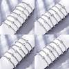 Brass Round Beads Stretch Bracelets BJEW-A034-05P-1