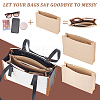 2Pcs 2 Style Wool Felt Purse Organizer Insert FIND-WR0004-90-2