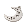 Non-Tarnish 304 Stainless Steel Pendants STAS-S123-03P-04-2