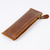 Rectangle Leather Pen Bags AJEW-WH20007-16C-1