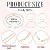 20Pcs Waxed Polyester Cord Bracelet Making AJEW-TAC00098-3