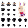 260Pcs 16 Style Resin Doll Eyes & Nose FIND-TA0003-82-1