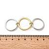 Brass Micro Pave Cubic Zirconia Finger Rings RJEW-P166-01B-01-5