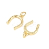 Brass Pendants ZIRC-I044-37B-2