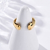 304 Stainless Steel Cuff Rings for Women RJEW-F175-03G-02-5