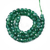 Natural Green Onyx Agate Beads Strands G-S359-375B-2