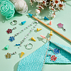 Dog Paw Print DIY Knitting Tool Sets HJEW-NB00075-4
