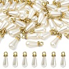 50Pcs High Luster ABS Plastic Imitation Pearl Pendants FIND-YW0009-07-1