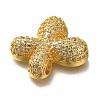 Brass with Cubic Zirconia Pendants KK-Q818-02X-G-2