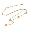 304 Stainless Steel Pendant Necklaces LS-NJEW-P302-02G-2