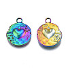 Ion Plating(IP) 304 Stainless Steel Pendants STAS-S119-125-3
