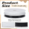 2 Rolls 2 Colors Tiger Tail Craft Wire TWIR-LP0001-07A-2