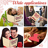 Valentine's Day Wooden Greeting Cards DIY-CP0011-91C-4