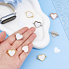 12 Bags 3 Colors Alloy Heat Transfer Watch Band Accessories FIND-DC0007-60B-3