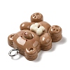 Opaque Resin Pendants RESI-C037-02M-3