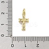Rack Plating Brass Clear Cubic Zirconia Pendants X-KK-M293-13G-3