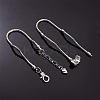 Brass European Style Bracelets Jewelry Making KK-SC0001-12P-6