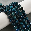Dyed Natural Tiger Eye Beads Strands G-G102-A02-03-2