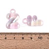 UV Plating Rainbow Iridescent Acrylic Pendants OACR-K003-007E-5