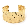 304 Stainless Steel Textured Cuff Bangles BJEW-P302-13G-2