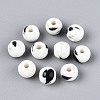 Handmade Porcelain Beads PORC-T133-11B-16-1