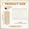 5 Yards PP Decor Mesh Ribbon with Metallic Foil for Wreath Swags Party Decoration SRIB-LP0001-30-2