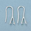Rack Plating Eco-friendly Brass Earring Hooks LS-KK-D075-14S-RS-2