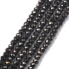 Electroplate Glass Beads Strands X-GLAA-F079-A-FP10-1