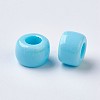 European Resin Large Hole Beads RESI-WH0002-06A-1