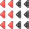 12Pcs 2 Colors Aluminum Alloy Cord Lock TOOL-FH0001-13-1