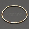 Brass Round Beads Stretch Jewelry for Women YN2620-2-1