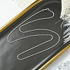 1.8mm Rack Plating Brass Box Chain Necklaces for Women Men MAK-L044-60P-2-3