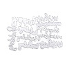 Carbon Steel Cutting Dies Stencils LS-DIY-I083-05P-1