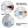 Stainless Steel Cutting Dies Stencils DIY-WH0238-074-4