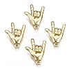 Rack Plating Alloy Pendants LS-PALLOY-T077-130LG-RS-1