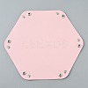 PU Leather Storage Tray Box with Snap Button AJEW-WH0347-16B-3