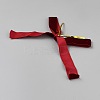 Christmas Bowknot Polyester Ornament Accessories DIY-WH0589-41-2