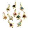 Natural Mixed Stone Pendants G-C096-03G-1