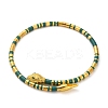 Alloy Green Rhinestone Snake Wrap Choker Necklaces for Women LS-NJEW-Z087-01G-2