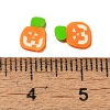 Halloween Handmade Polymer Clay Cabochons X-CLAY-F005-01-3