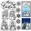 Plastic Stamps DIY-WH20018-0055-1