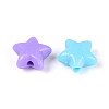 Plastic Star Beads KY-T041-28M-2