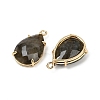 Natural Labradorite Faceted Pendants G-K347-05G-02-2
