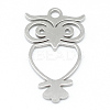 Non-Tarnish 201 Stainless Steel Pendants LS-STAS-T008-012-1-2