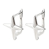 SHEGRACE Brass Hoop Earring Findings XGRQ79439-948P-1