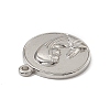 Non-Tarnish 201 Stainless Steel Pendants STAS-J401-VC622-3