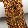 Natural Amber Beads Strands G-L095-B01-8mm-04-1