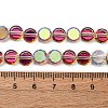 Electroplate Glass Beads Strands EGLA-C010-01A-HP04-4