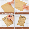 Self-Adhesive Kraft Paper Seed Saving Envelopes AJEW-WH20011-80B-4