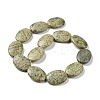 Natural Serpentine/Green Lace Stone Beads Strands G-P469-02-4